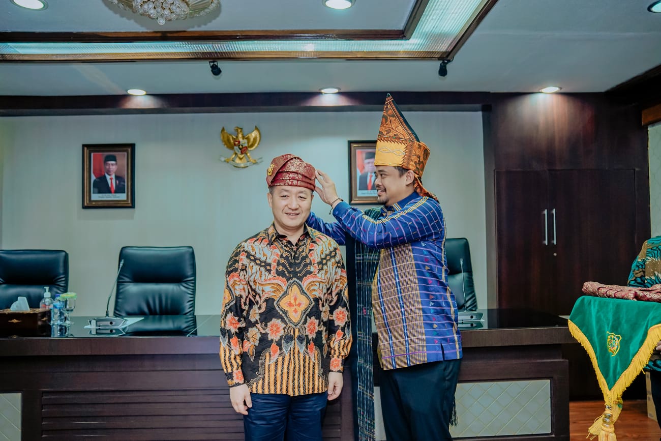 Bobby Nasution Minta Dukungan Tiongkok Kembangkan Situs Kota China dan Medan Medical Tourism