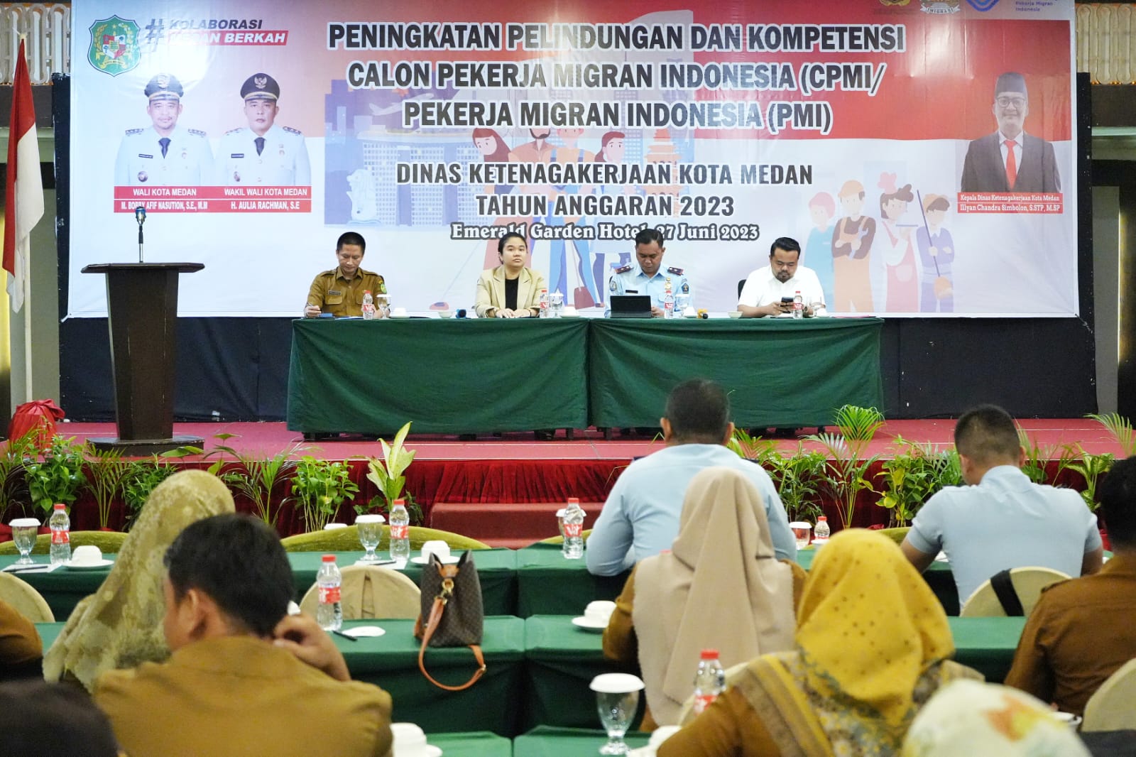 Puluhan Kepling Medan Belawan Diberikan Pemahaman Perlindungan CPMI