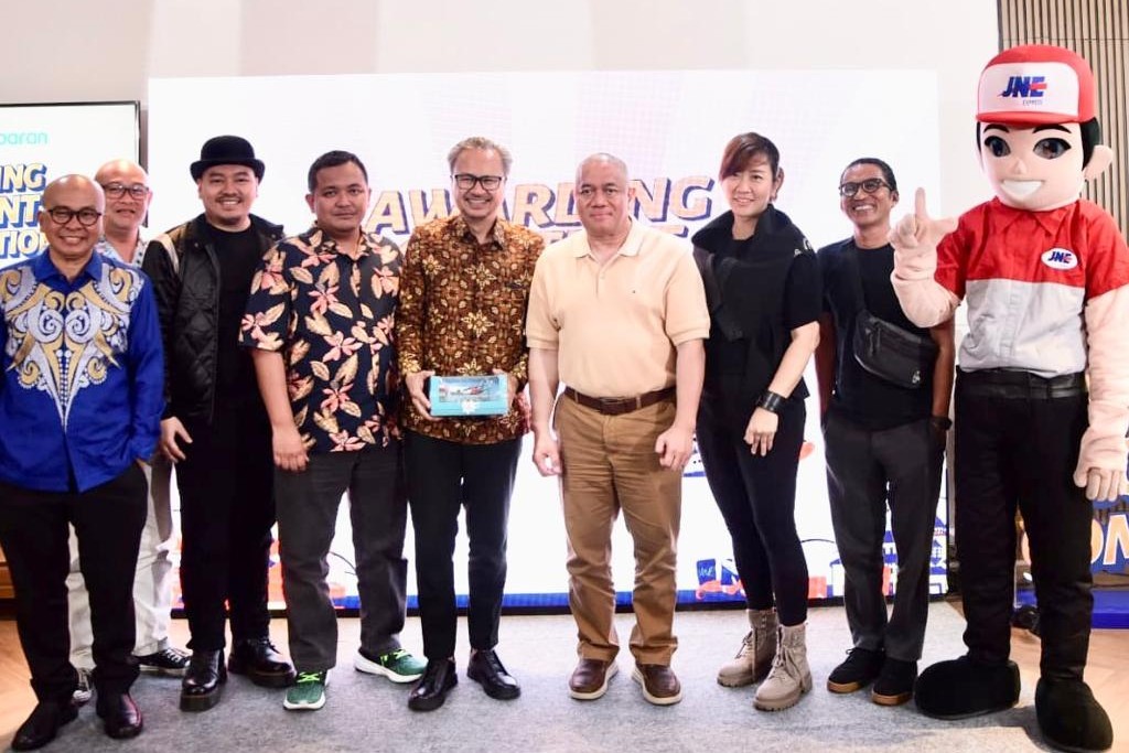 JNE Hasilkan Konten Kreator dari Lomba Awarding Content Competition 2023
