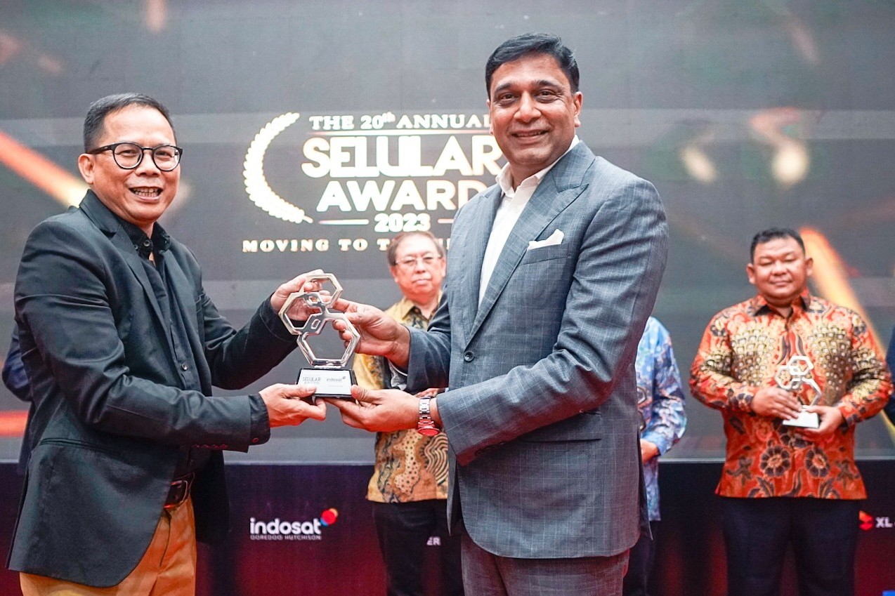 Presiden Director Indosat Raih CEO of The Year 2023