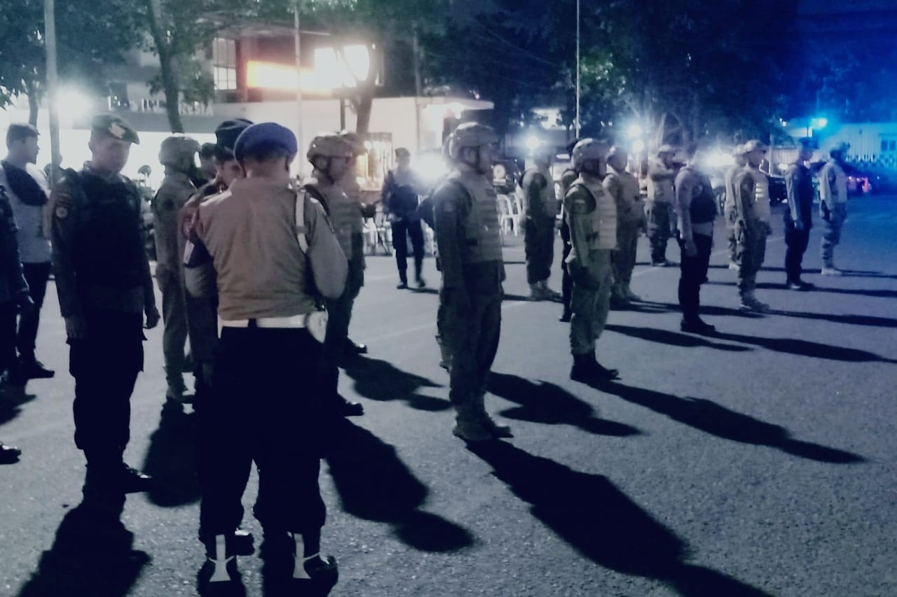 Persempit Ruang Gerak Kejahatan, Polrestabes Medan Patroli Skala Besar