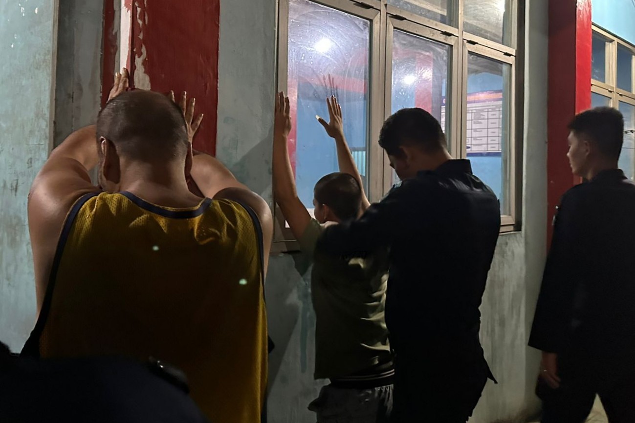 Lapas Narkotika Kelas IIA Pematang Siantar Geledah Warga Binaan