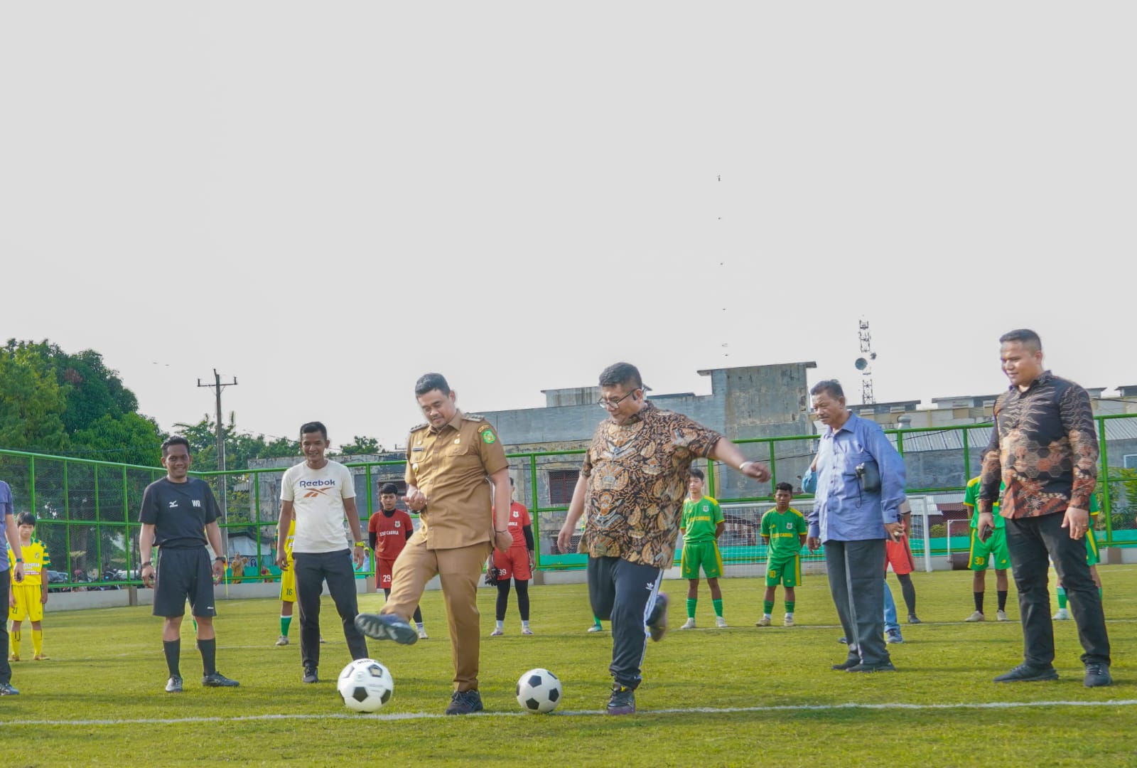 Selesai Revitalisasi, Lapangan Gajah Mada Diresmikan