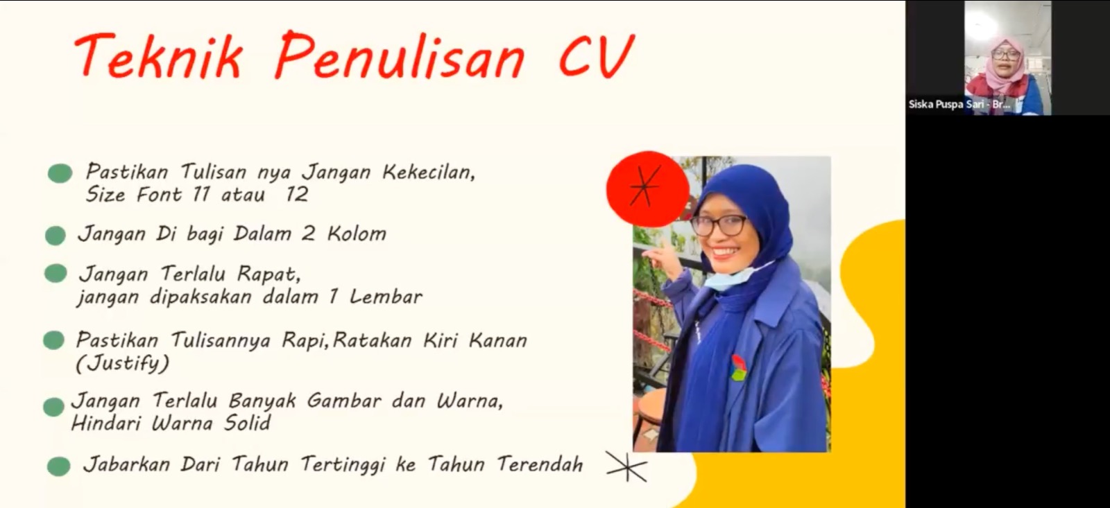Tips Membuat Curriculum Vitae Agar Lolos Lamaran Pekerjaan