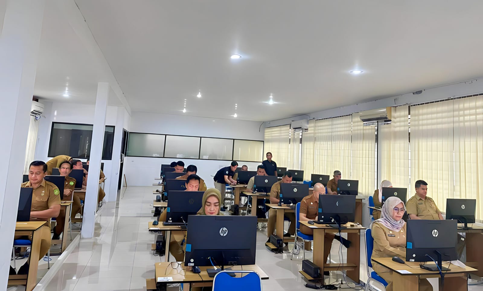 BKPSDM Medan Laksanakan Uji Kompetensi Seleksi Jabatan Pimpinan