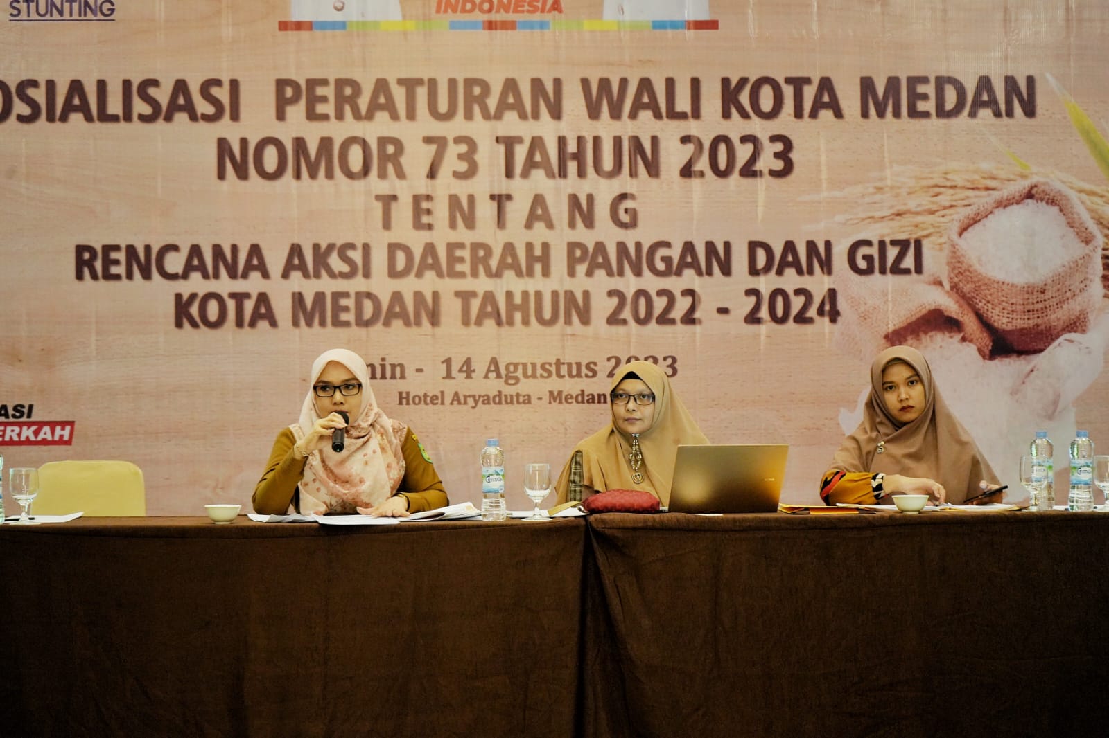 Indeks Ketahanan Pangan Kota Medan Baik, Bappeda Sosialisasikan Perwal RAD-PG