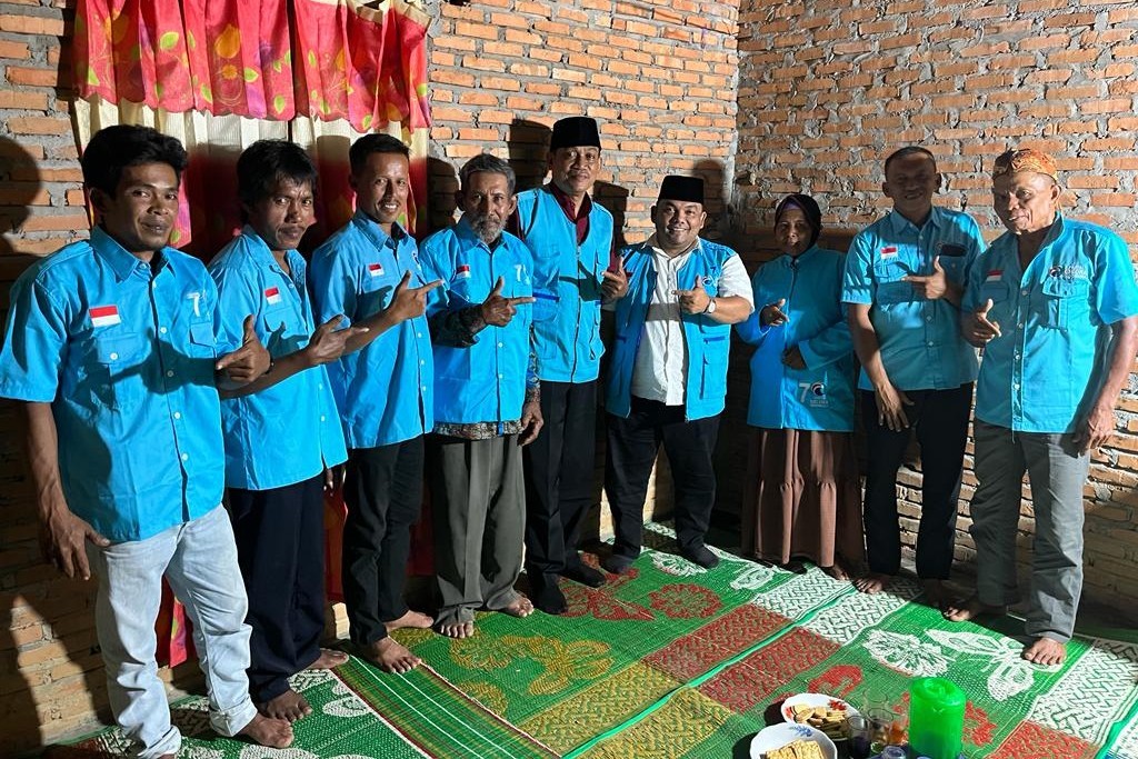 PAC Partai Gelora Desa PIR ADB Besitang Dikukuhkan