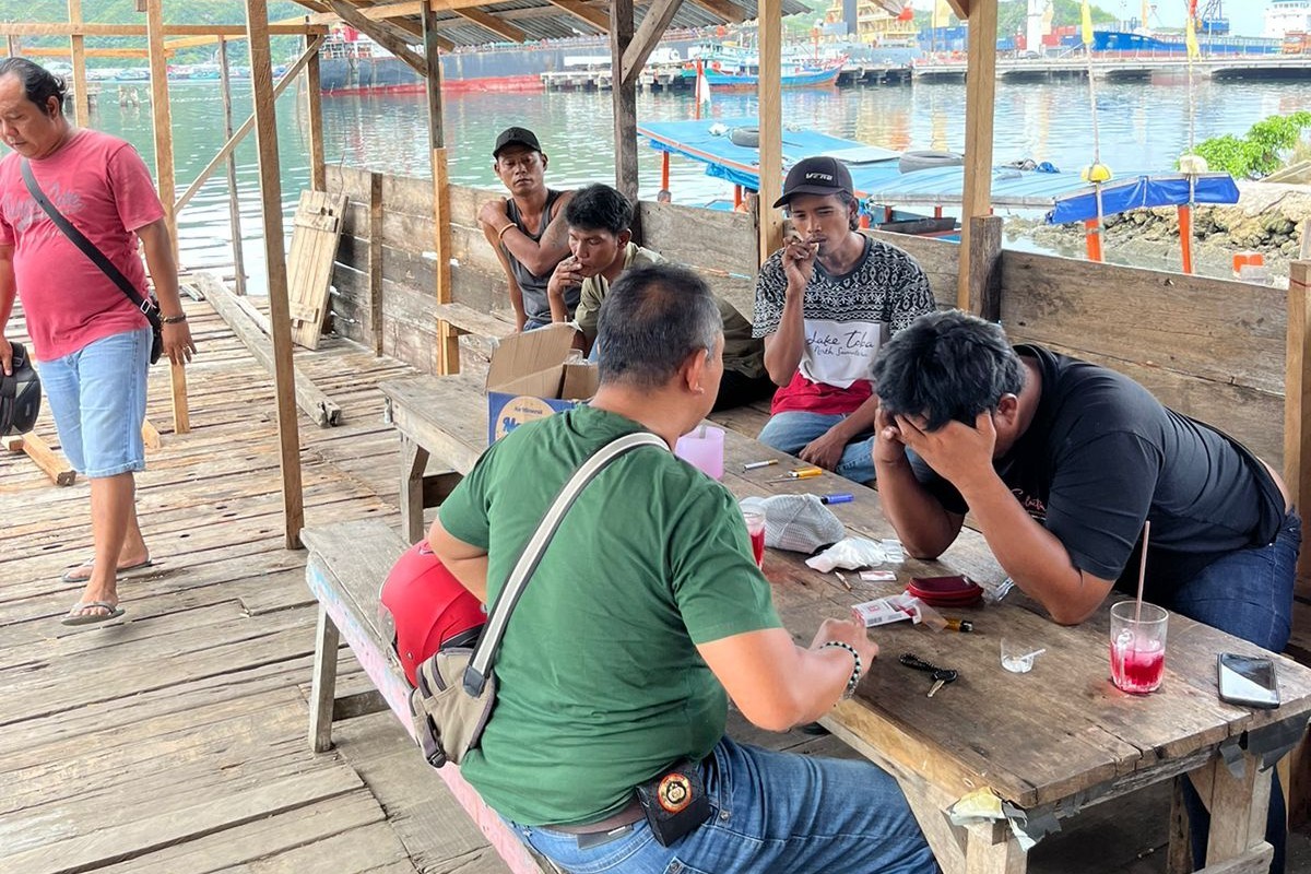 Buang Sabu di Laut, Polisi Bekuk Nelayan di Warung Jalan Jati Sibolga