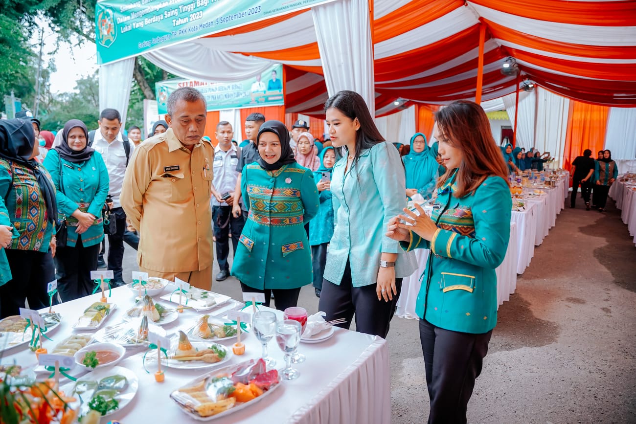 21 Kecamatan di Kota Medan Ikut Lomba Kreasi Pangan Pencegah Stunting