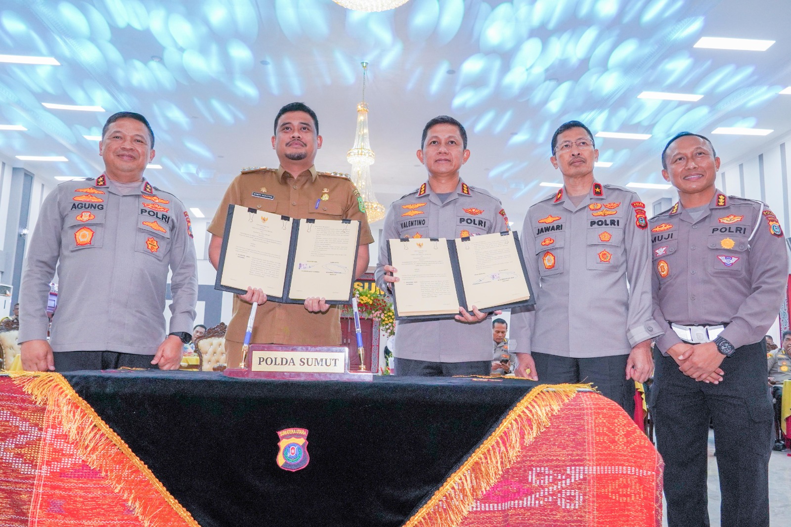 Polrestabes dan Pemko Medan Tandatangani MoU Pengembangan Smart City