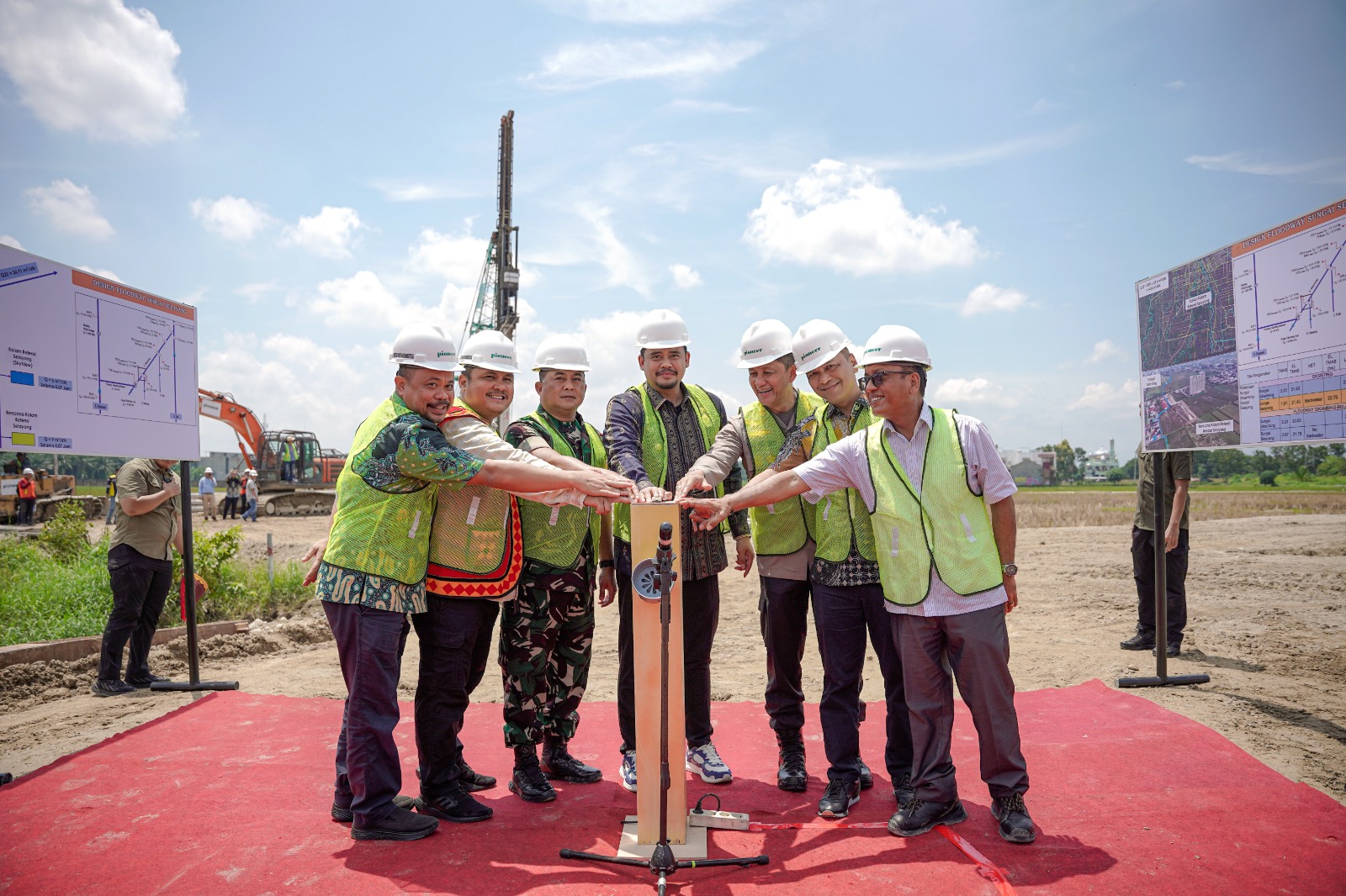 Atasi Banjir, Pemko Medan Bangun Kolam Retensi di Medan Selayang