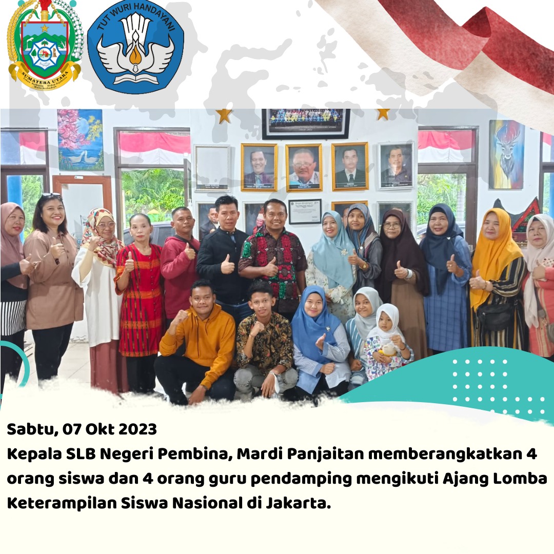 Anak-Anak SLB Negeri Pembina Berangkat untuk Mengejar Prestasi Nasional
