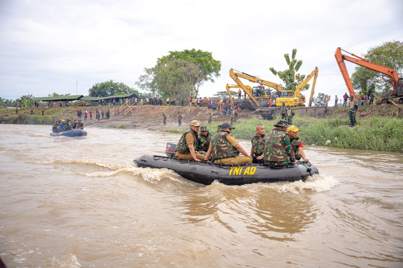 Dua Pekan Gotong Royong Sungai Deli, Capai 11.450 Meter
