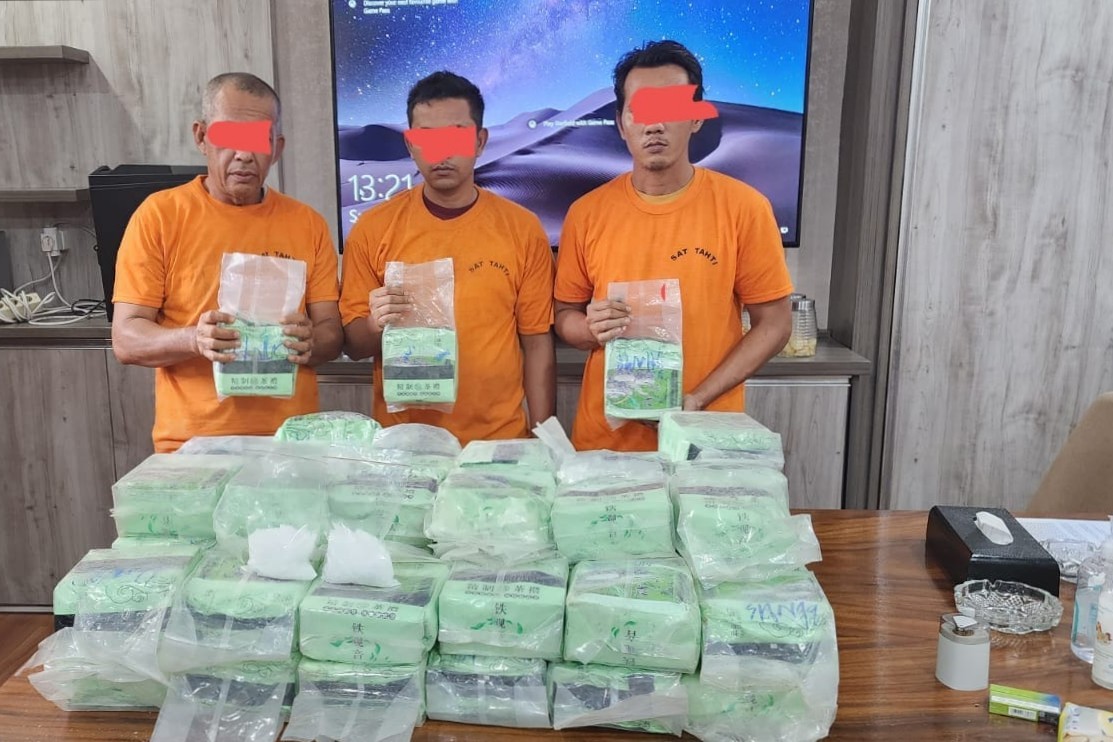 Tiga Pengedar 65 Kg Sabu di Batubara, Digulung Polrestabes Medan