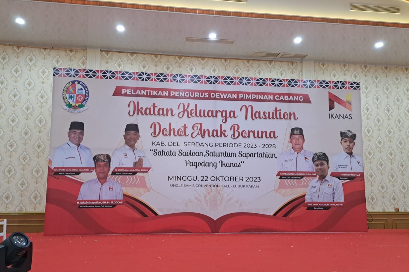 Perkuat Persatuan, IKANAS Deli Serdang Siap Menuju Pelantikan