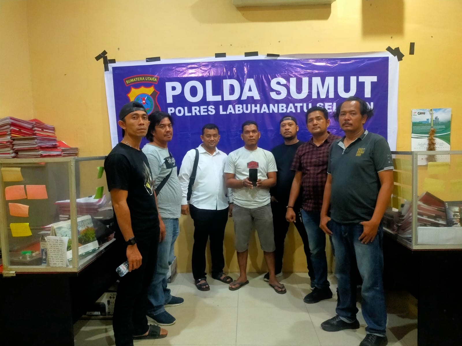 Polres Labusel Amankan Dua Pemilik Sabu di Perkebunan Teluk Panji