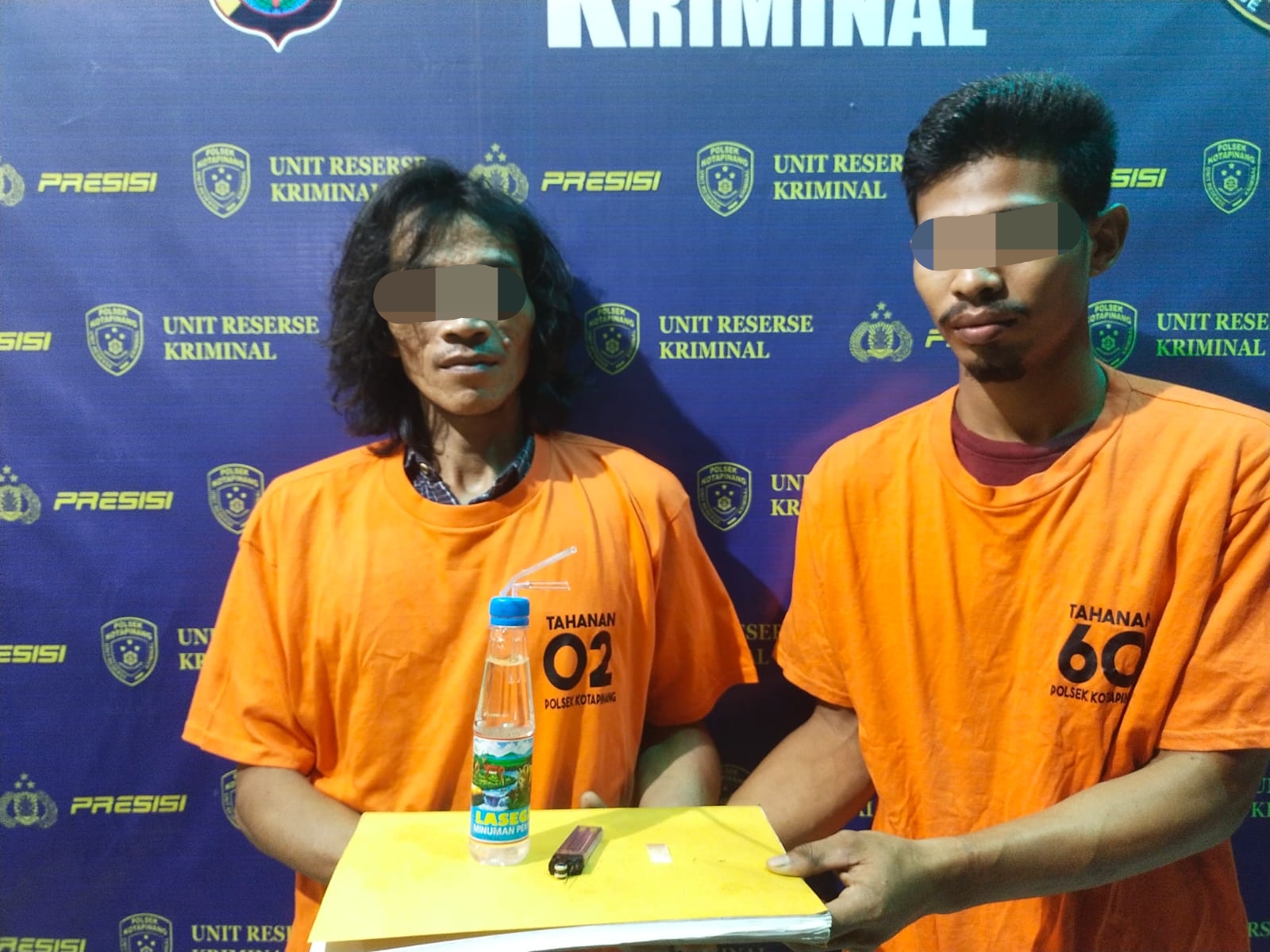 Polres Labusel Amankan 2 Pemakai Sabu dalam Razia di Perbatasan