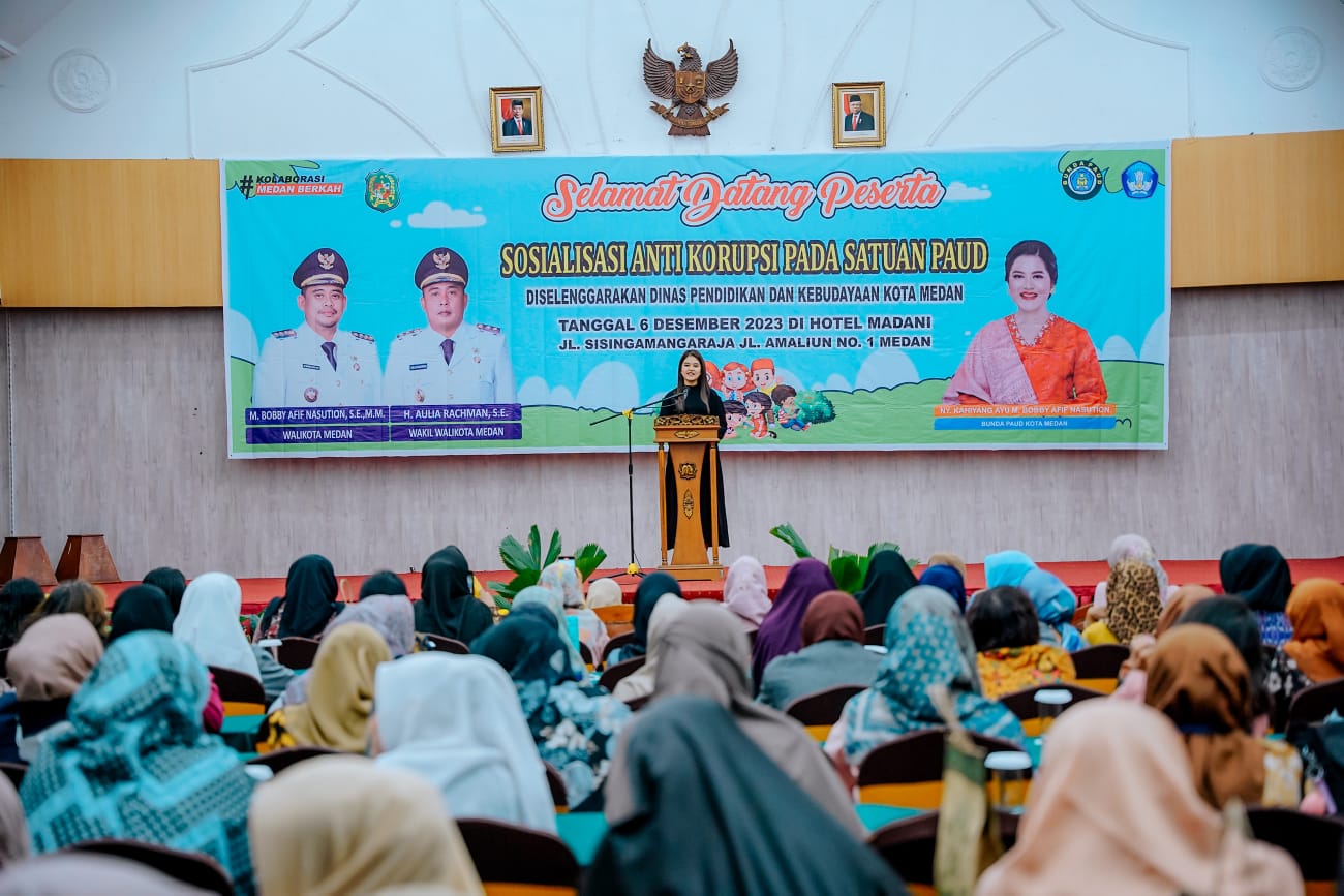 Kahiyang Ayu Pesankan Tanamkan Mental Antikorupsi Sejak Dini