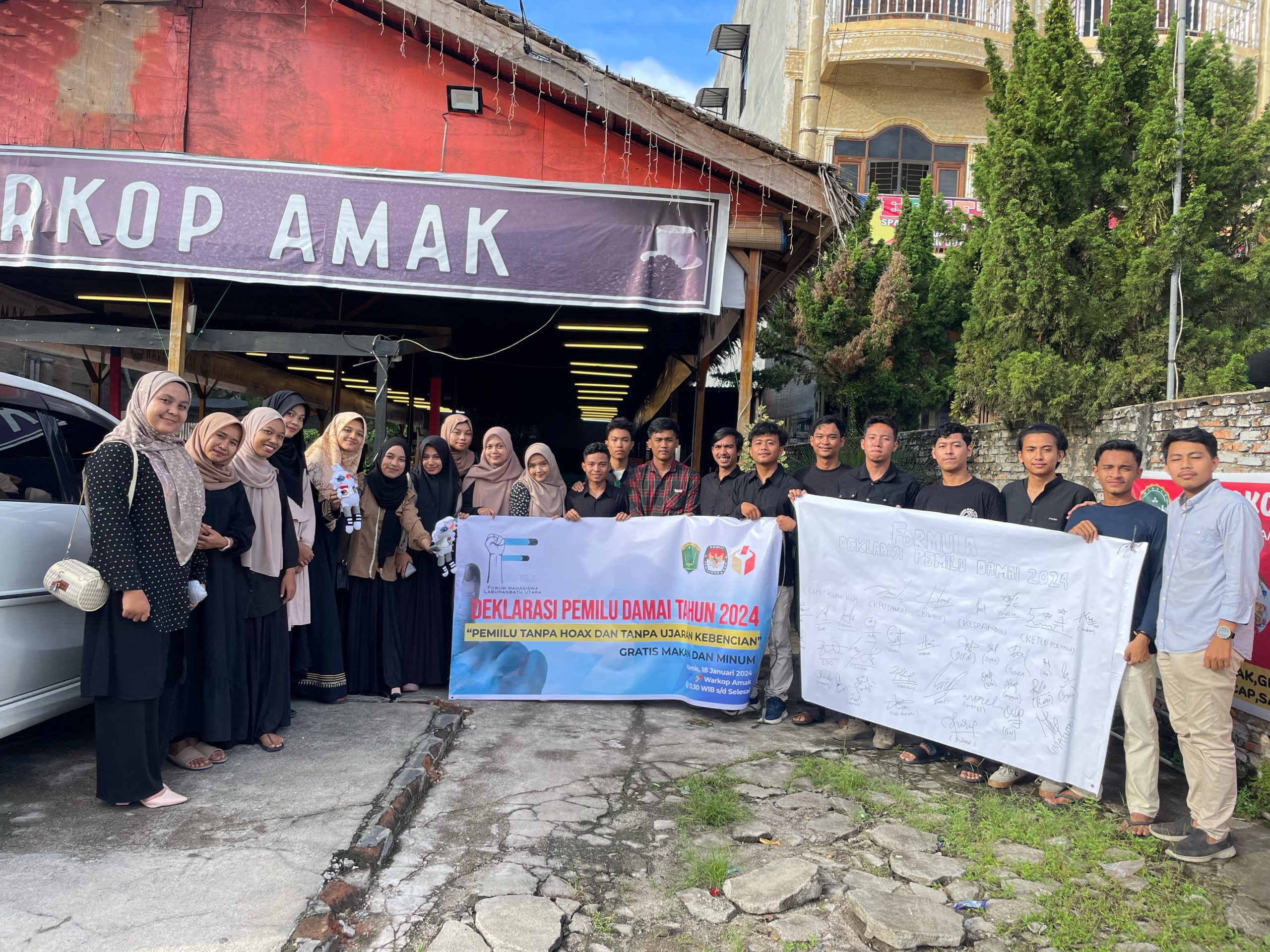 Deklarasi Pemilu Damai di Labura, Masyarakat Diajak Sambut Pemilu 2024 dengan Gembira