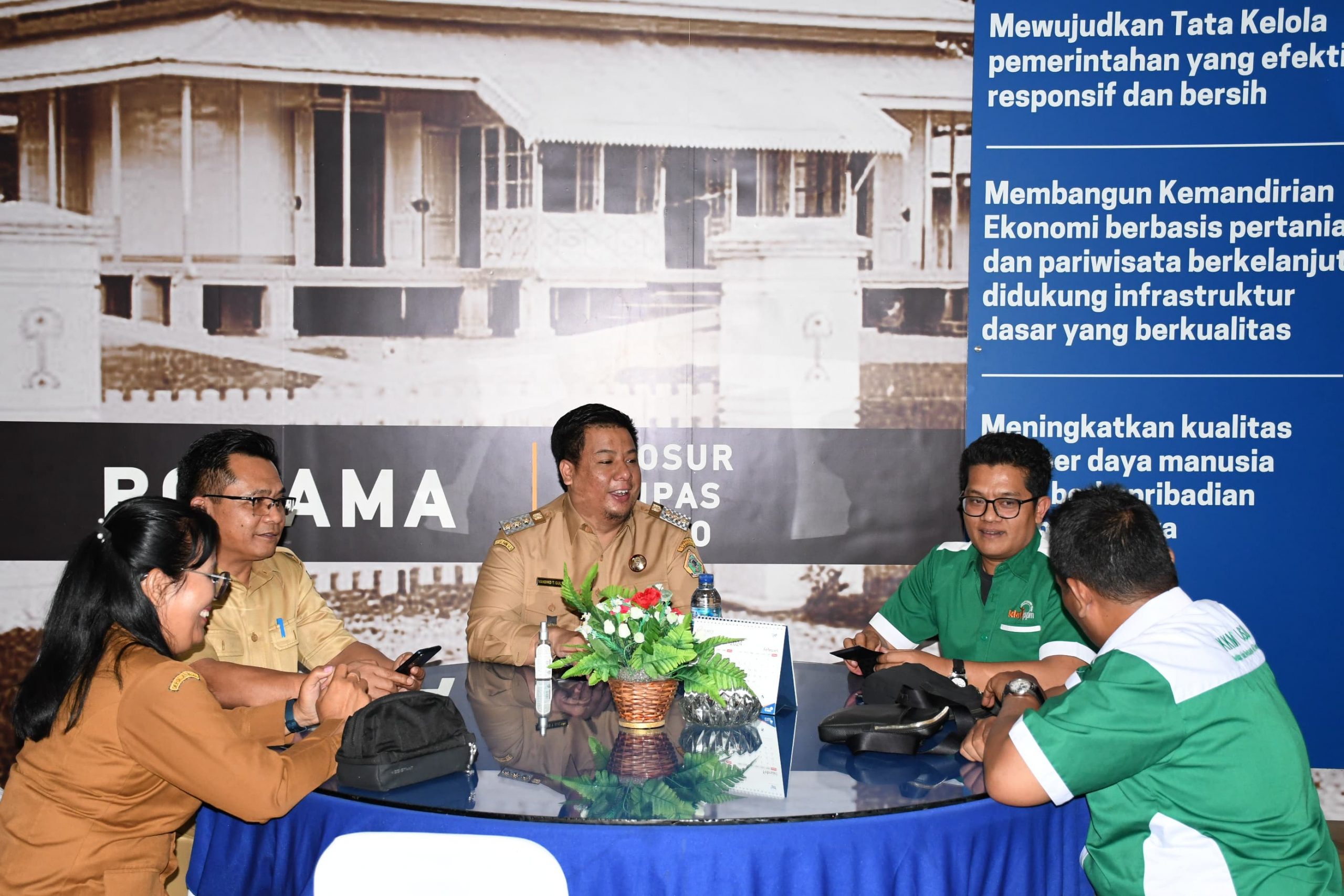 USU Diberi Mandat BKS PTN-Barat KKN Bersama Internasional di Kabupaten Samosir