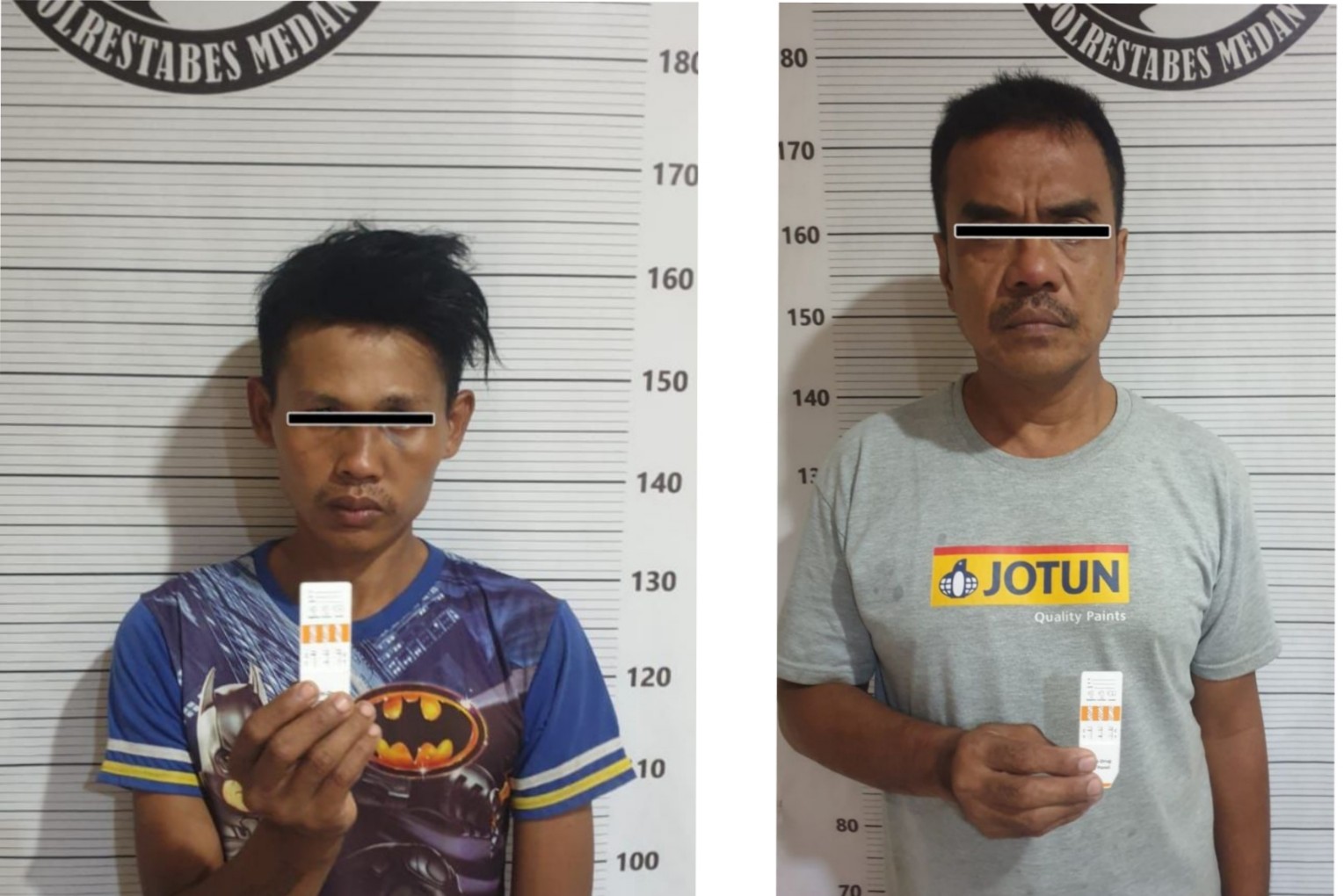 Kampung Narkoba dan Judi di Sunggal Digrebek, 2 Orang Pengguna Sabu Diamankan