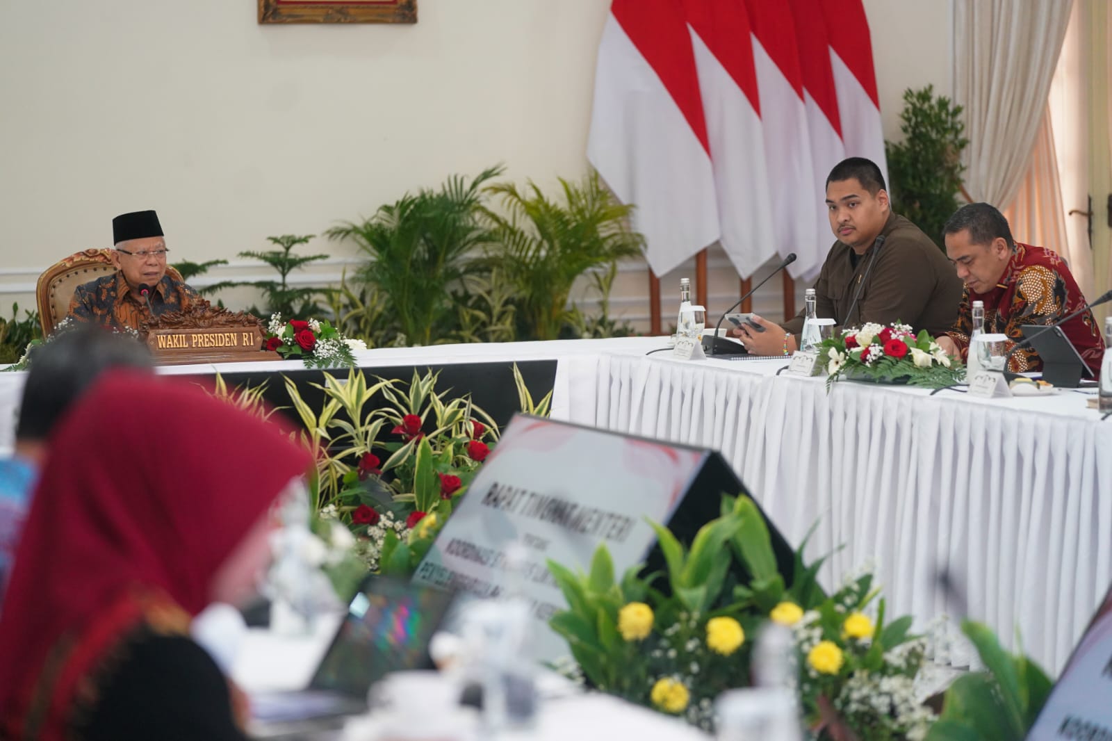 Rapat dengan Wapres, Menpora Dito Laporkan Koordinasi Lintas Sektoral Penyelenggaraan Pelayanan Kepemudaan