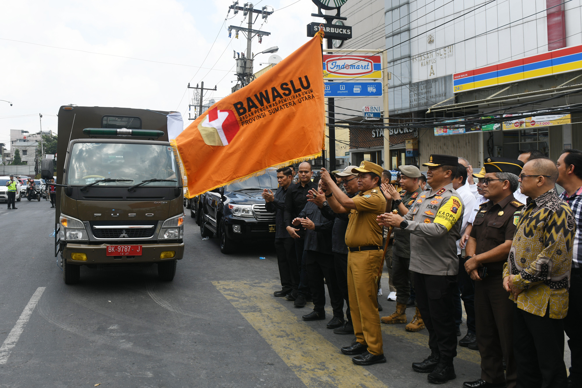 Pelepasan Tim Patroli Pengawasan dan Penertiban APK