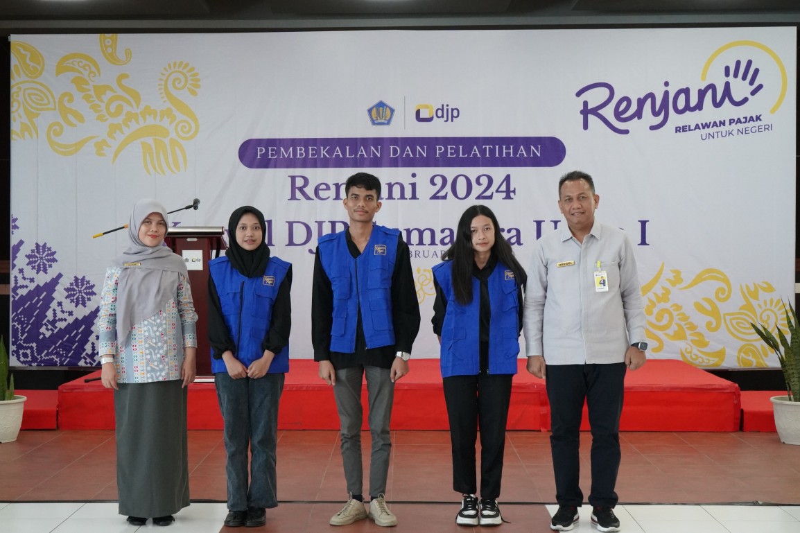 DJP Sumut I Bekali 182 Relawan Pajak 2024