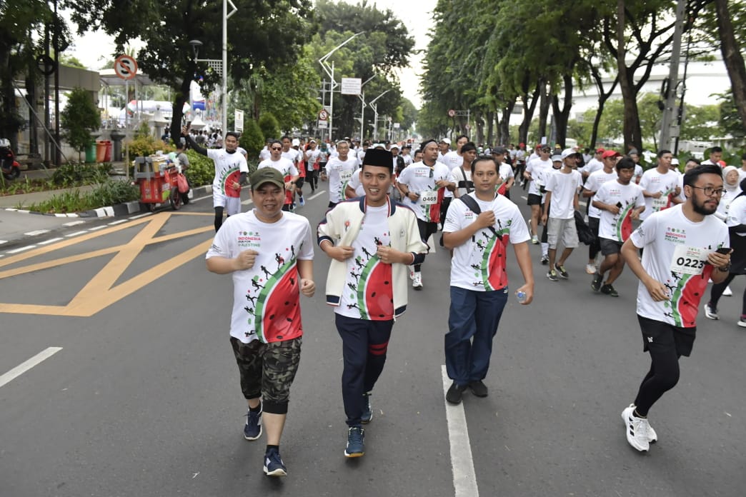 Indonesia Run For Palestine: Solidaritas Kemanusiaan Diwujudkan dalam Aksi Lari Massal