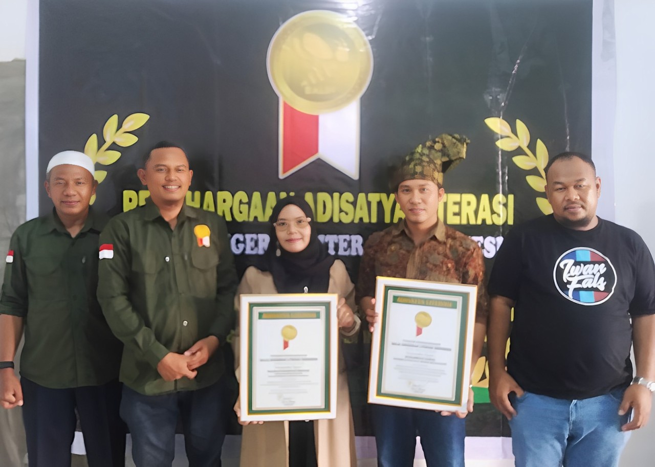 Dua Putra Langkat Raih Penghargaan Adisatya Literasi BALIN