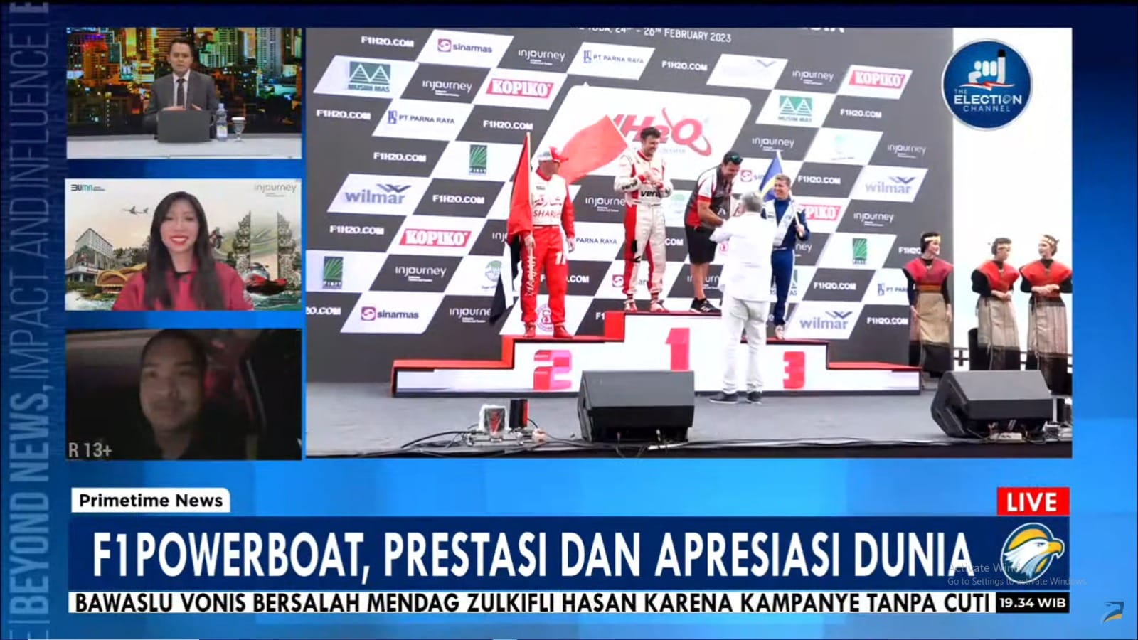 Menpora Dito Optimis Kesiapan F1 Powerboat 2024 Akan Lebih Baik