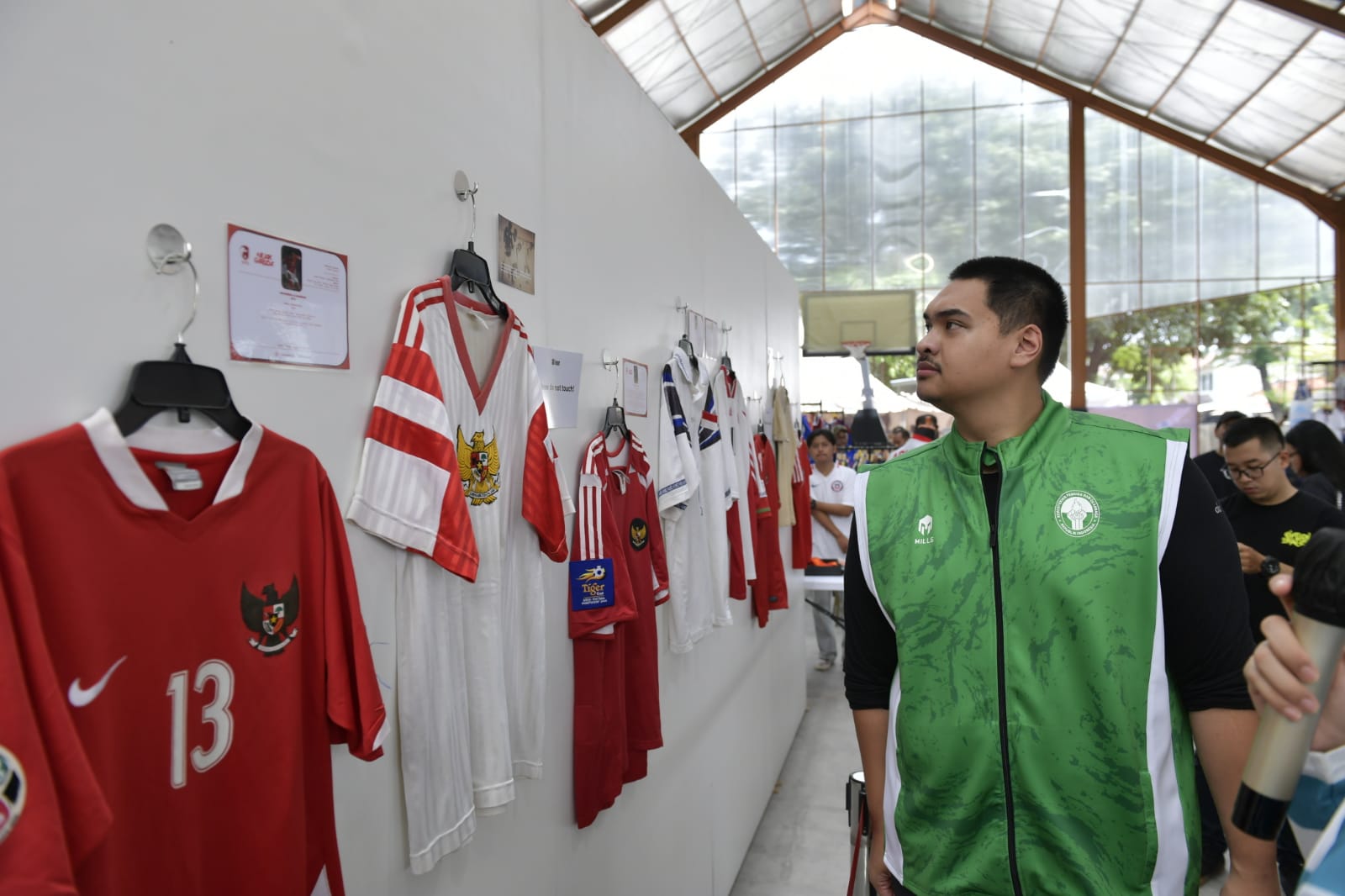 Menpora Dito Ariotedjo Dukung Football Shirt Fair 2024 di The Forum Sports Hub