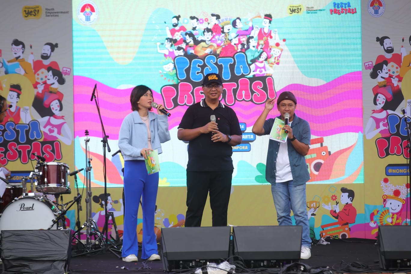 Pesta Prestasi 2024 Volume I Dibuka: RamaiDan Ceria-Youthopia Menggema di Kemenpora
