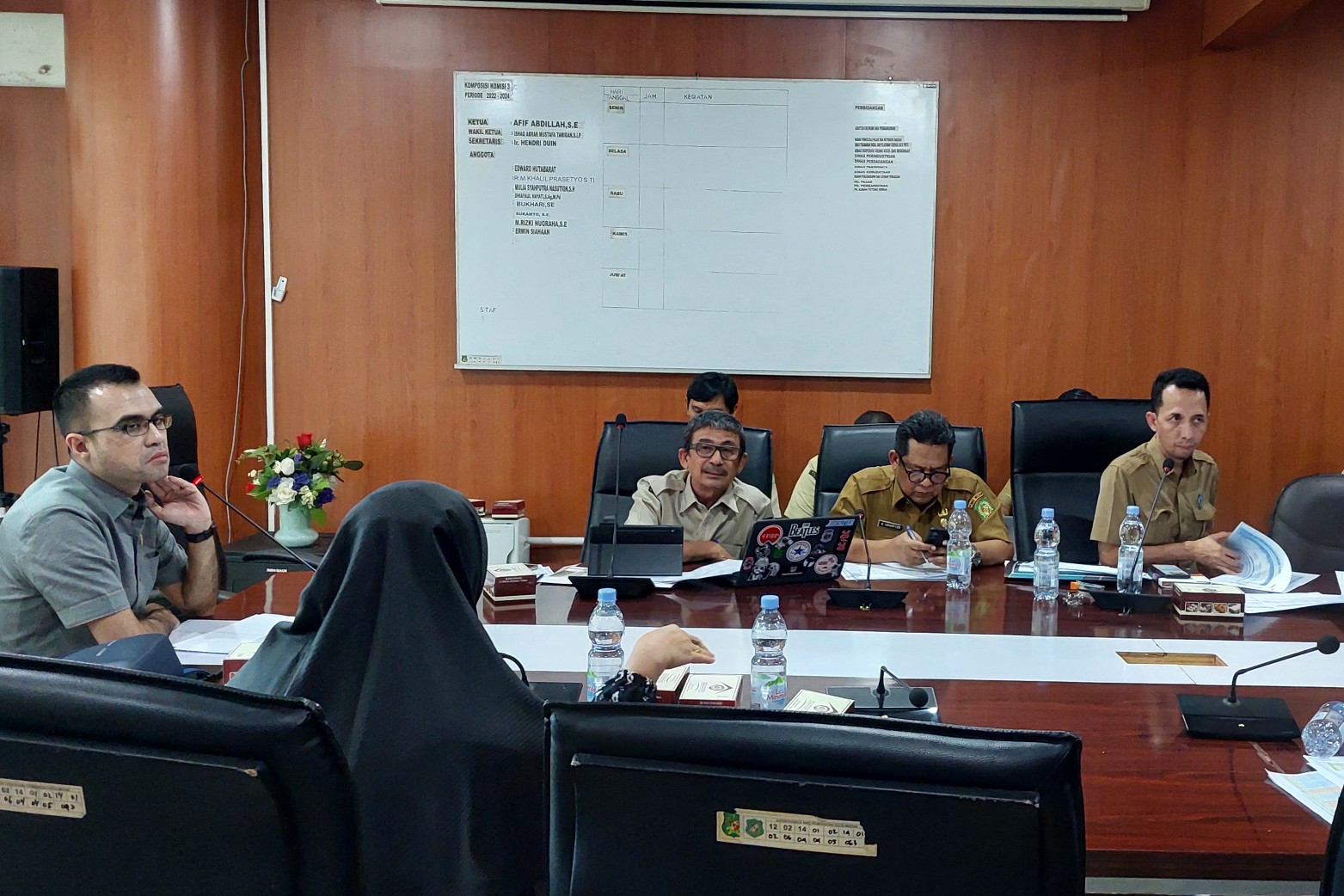 Komisi III DPRD Medan Rapat Evaluasi Anggaran Bersama OPD