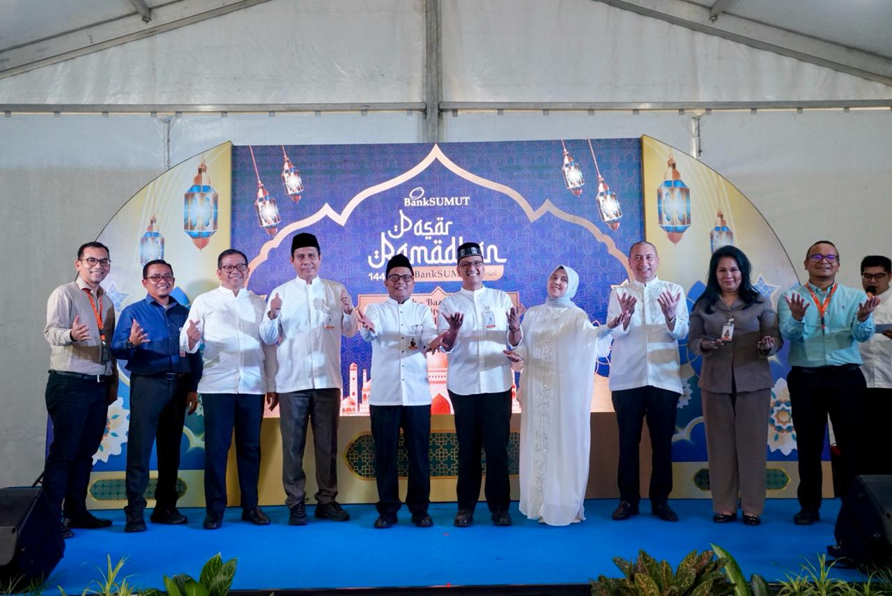 Dukung UMKM, Bank Sumut Hadirkan Pasar Ramadhan 1445H