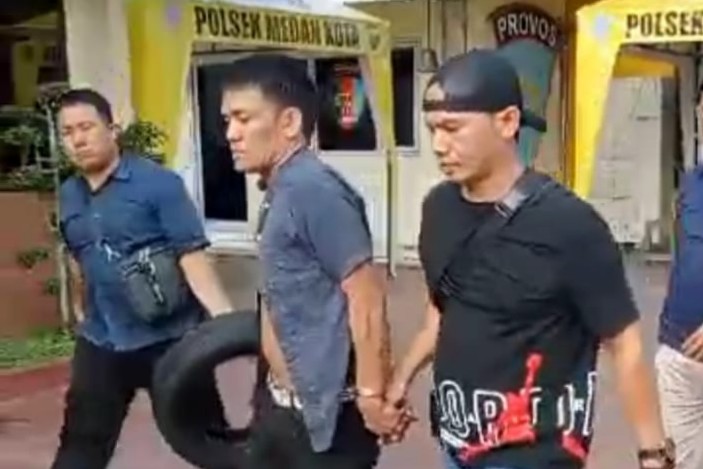 Spesialis Pencuri Ban Mobil di Kota Medan Diborgol