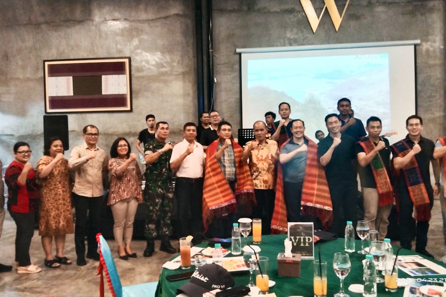 Wabup Samosir Sambut Baik Kehadiran Commander Of 2nd People Defence Force AD Singapore
