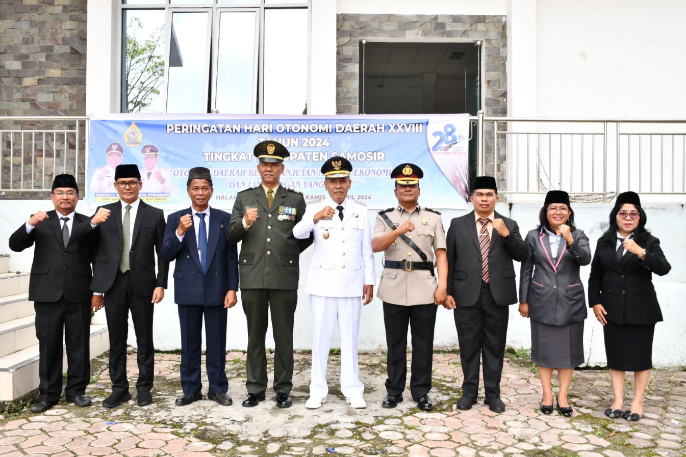 Pemkab Samosir Peringati Hari OTDA XXVIII Tahun 2024