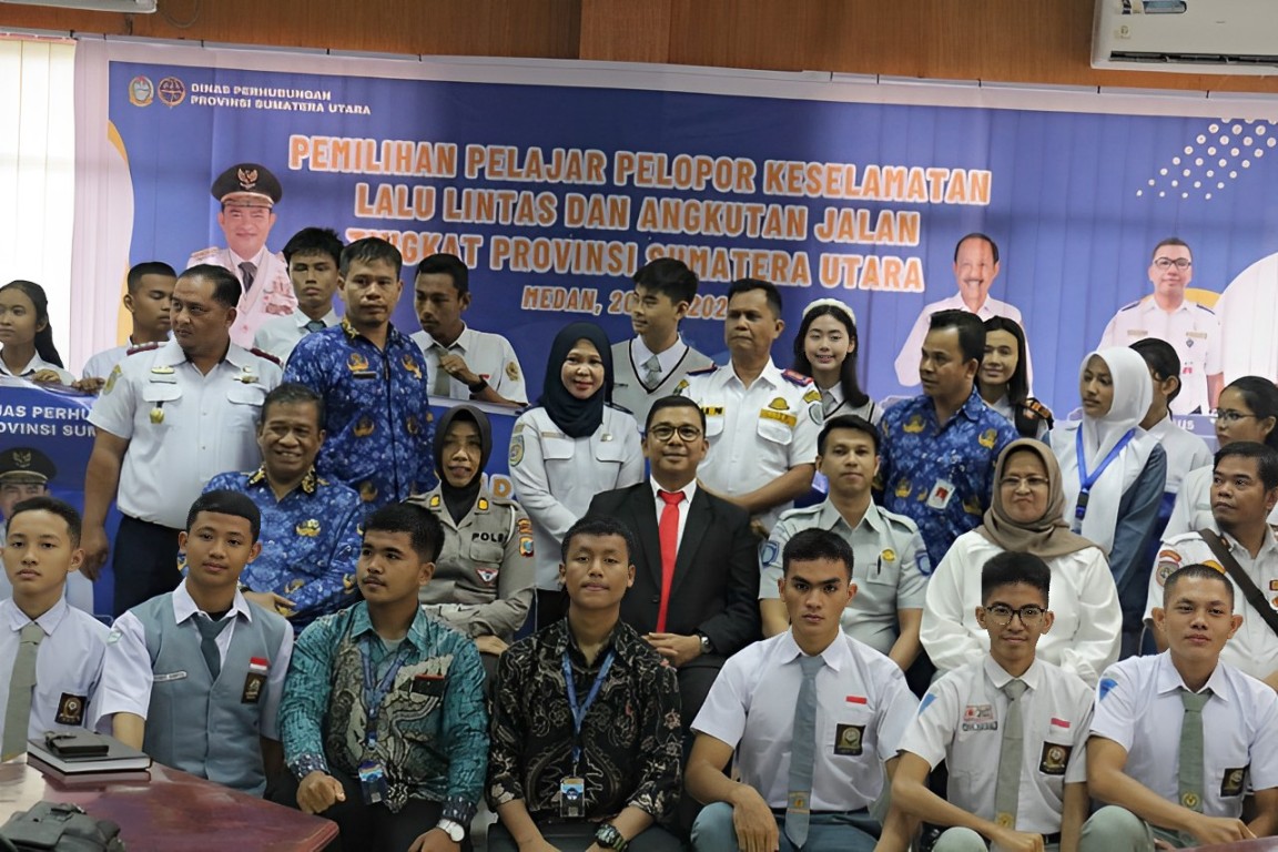 Tekan Angka Lakalantas, Dishub Sumut Jaring Pelajar Pelopor Keselamatan