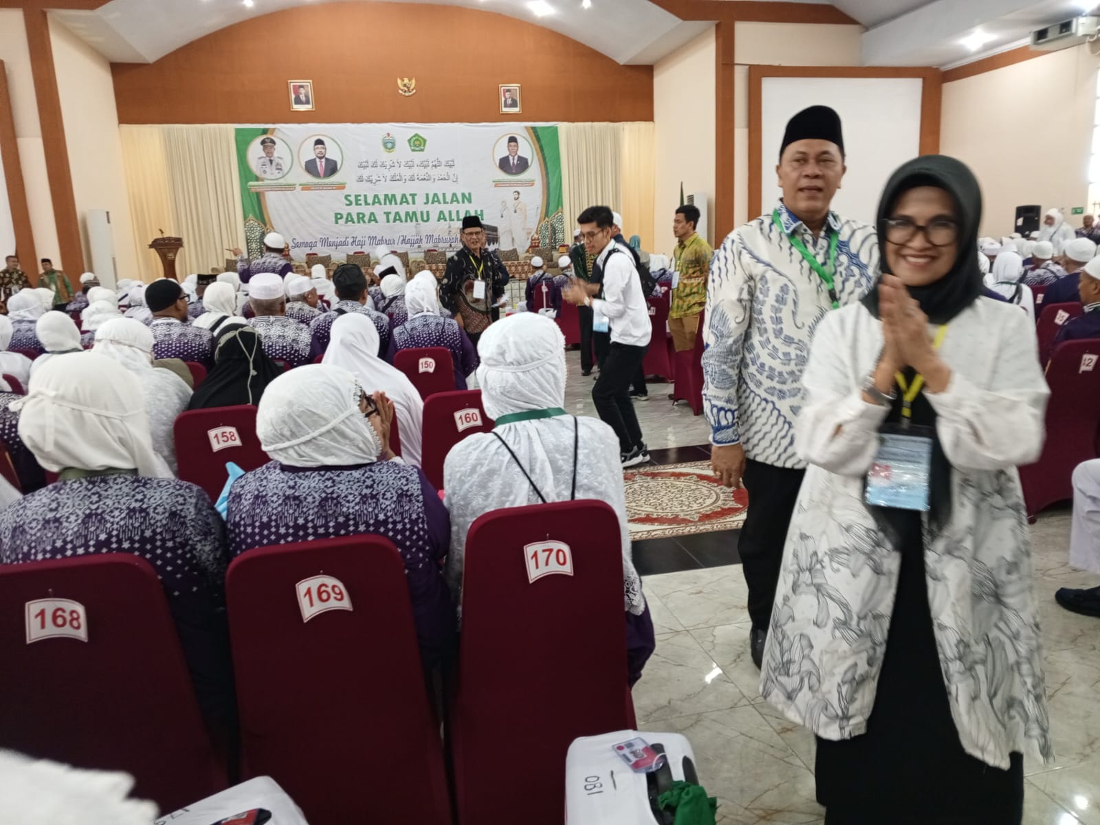 354 Jamaah Calon Haji Kloter 5 Sumut Dilepas Menuju Tanah Suci