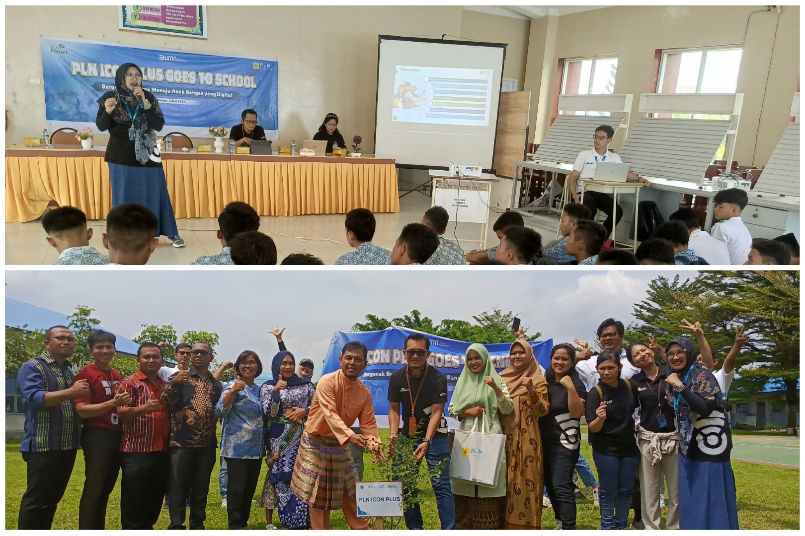Peringati HARDIKNAS 2024, PLN Icon Plus Sumbagut Gelar Kegiatan Goes To School