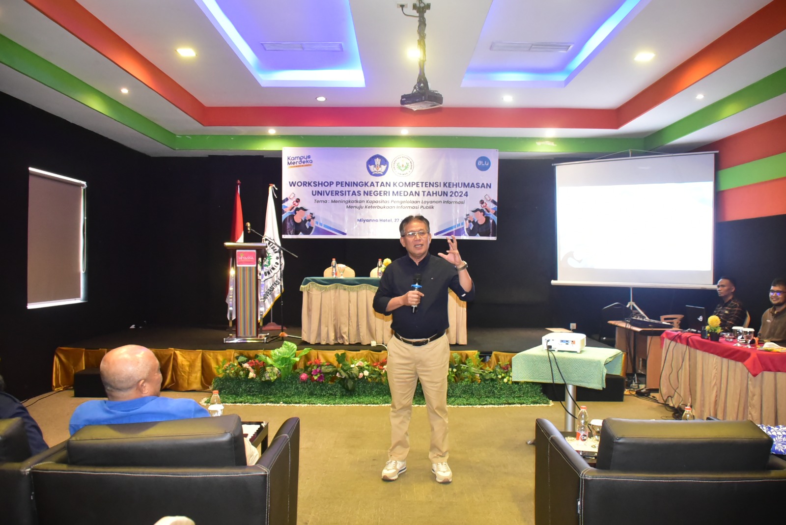 Workshop Peningkatan Kompetensi Kehumasan, Perkuat Peran Humas untuk Kemajuan Unimed