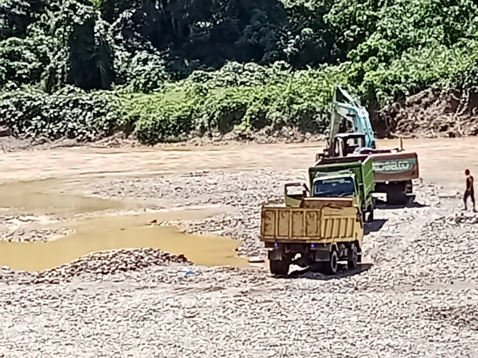 Galian C Ilegal di Madina: Dugaan Adanya Bekingan Oknum Berpengaruh