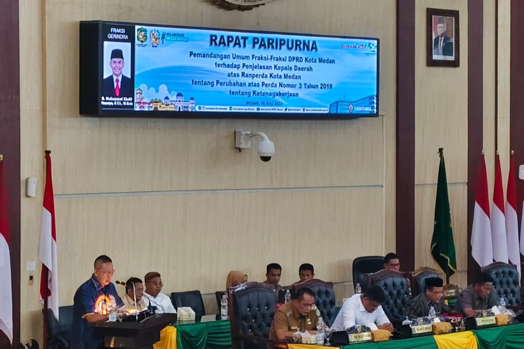 Fraksi PDIP DPRD Medan Soroti Minim Upah dan Perlindungan Hukum Pekerja