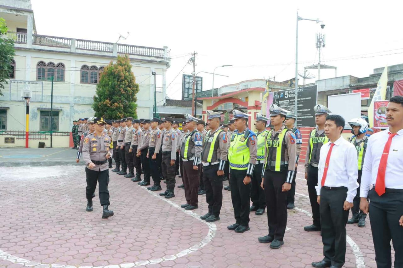 Kapolres Samosir Gelar Operasi Patuh Toba 2024 Selama 14 Hari