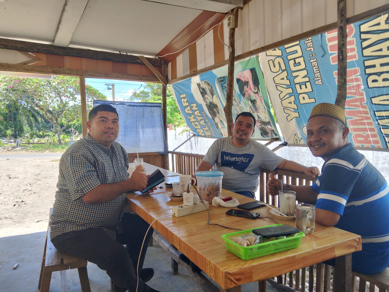 Muhammad Yusuf Pasaribu, Bacawabup Paluta, Sapa Wartawan di Balai PWI