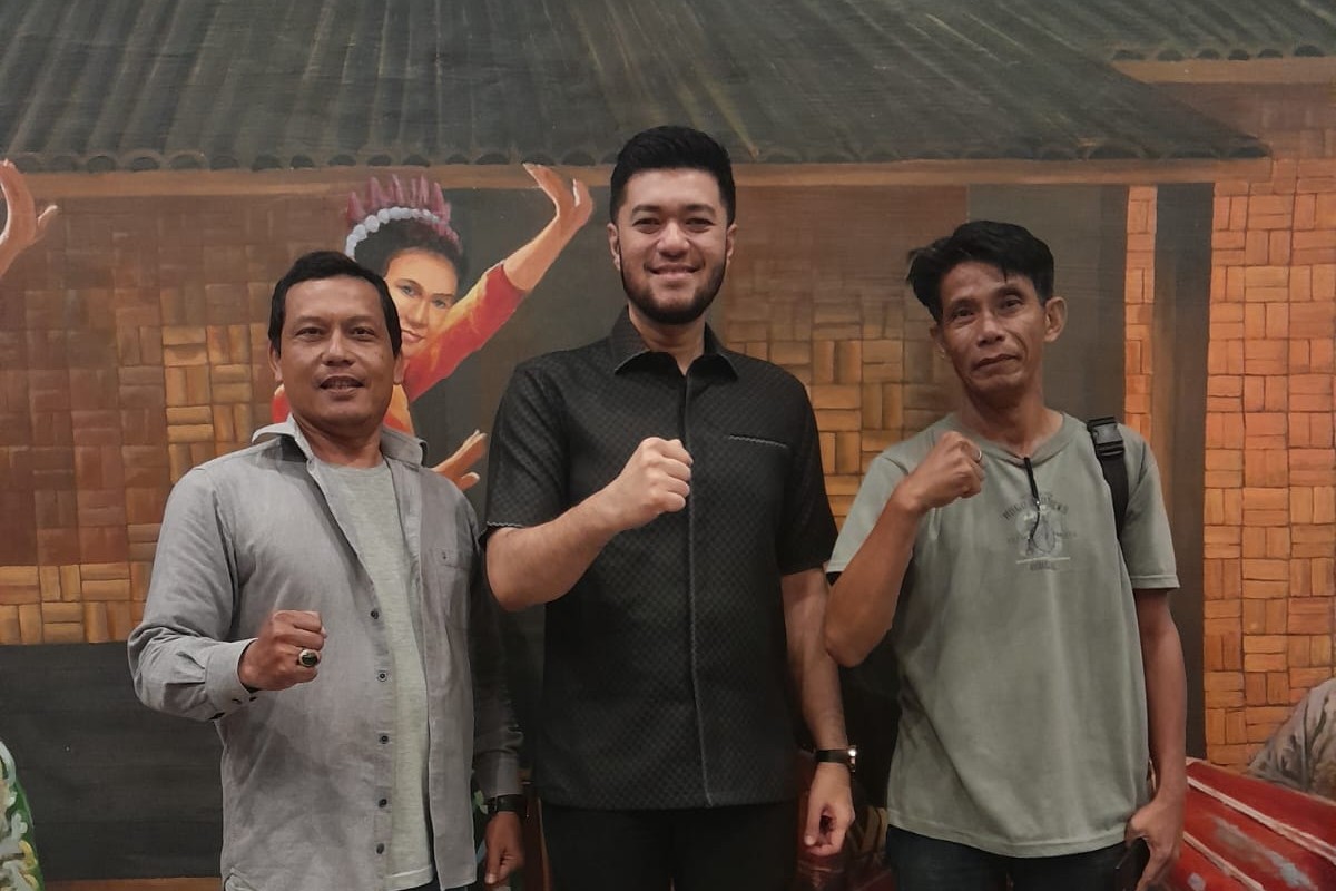 Datangi El Adrian Shah, Tokoh Pemuda Helvetia Sampaikan Aspirasi dan Dukungan