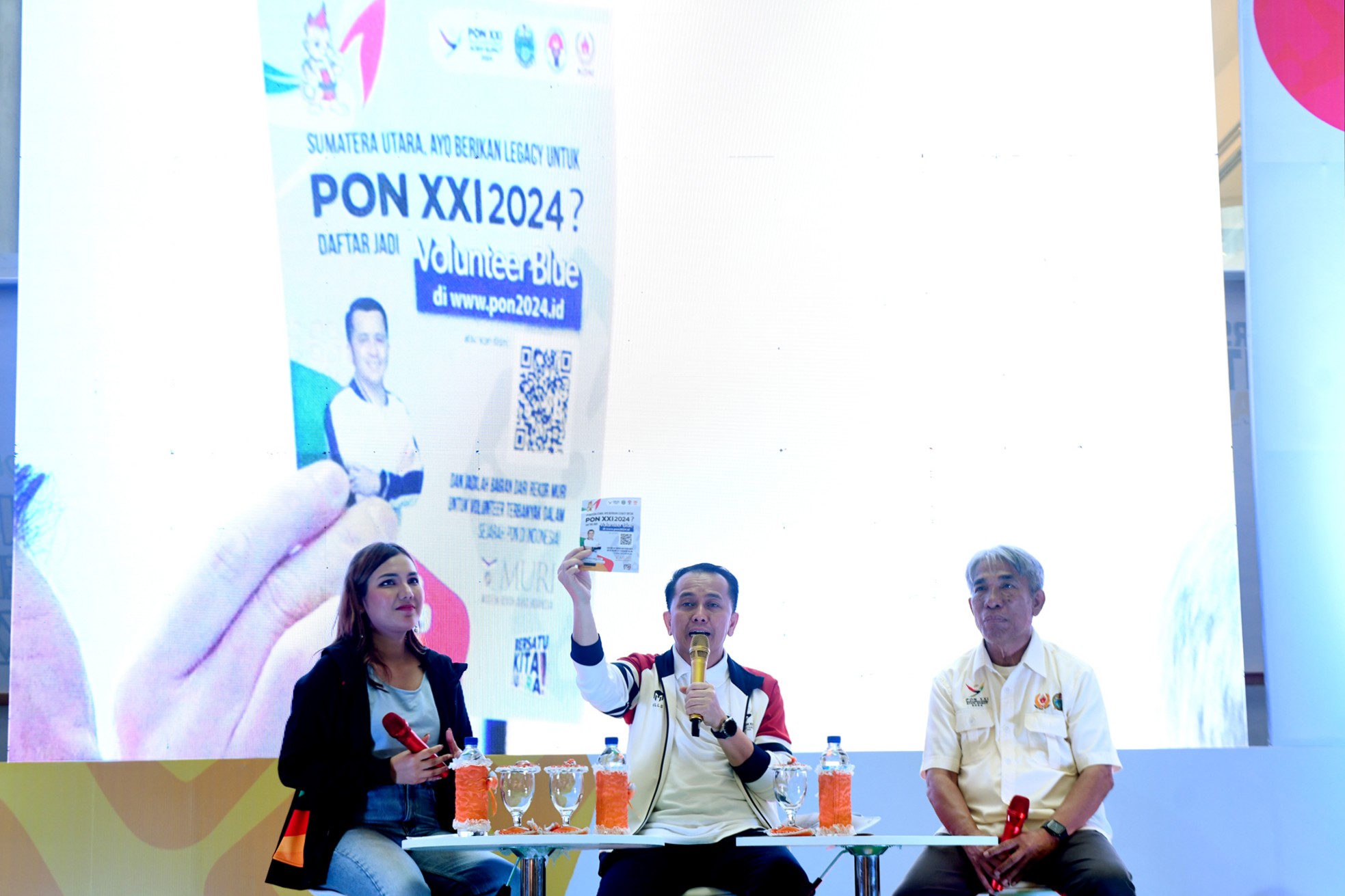 Pj Gubernur Sumut Ajak Masyarakat Gabung Volunteer PON XXI Untuk Target Pecahkan Rekor Muri