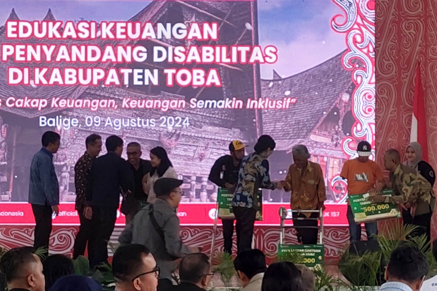 OJK Edukasi Keuangan Bagi Penyandang Disabilitas di Toba
