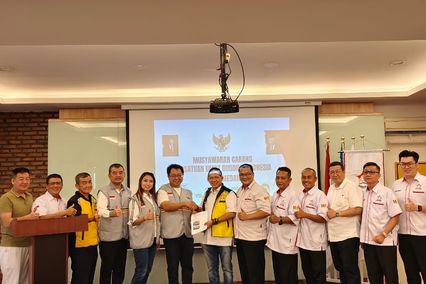 Wong Chun Sen Buka Muscab Permabudhi Kota Medan